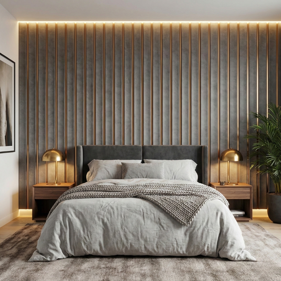 Ps Cladding Panel PS Cladding – Brown Leather | Indoor Wall Panels | Supreme Turf
